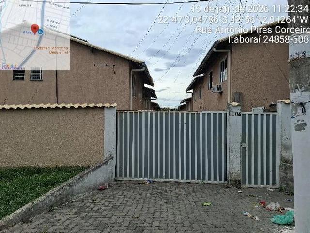 Casa / Sobrado para Venda em Itaboraí/RJ Apolo II Manilha 2 Quartos
