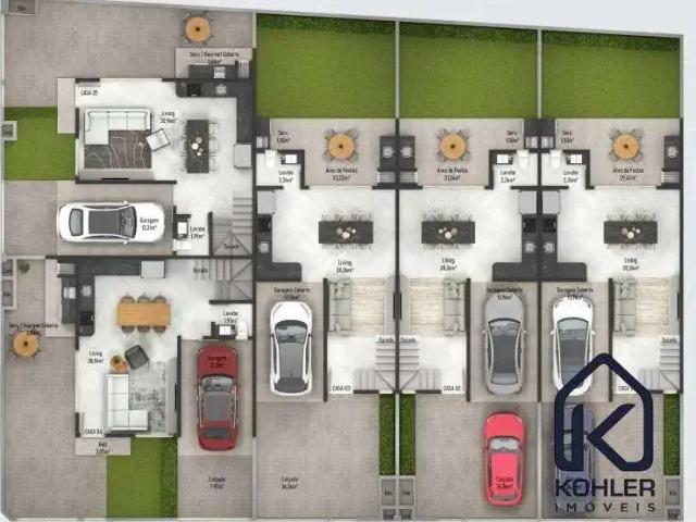 Casa / Sobrado para Venda em Itajaí/SC São Vicente 3 Quartos