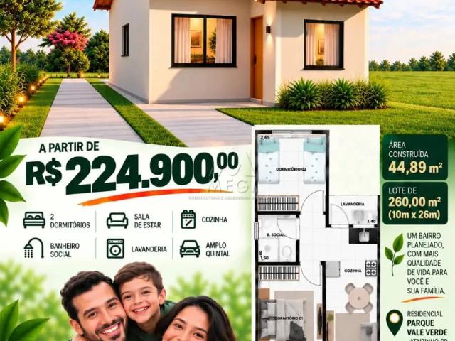 Casa / Sobrado para Venda em Jataizinho/PR Jataizinho 2 Quartos