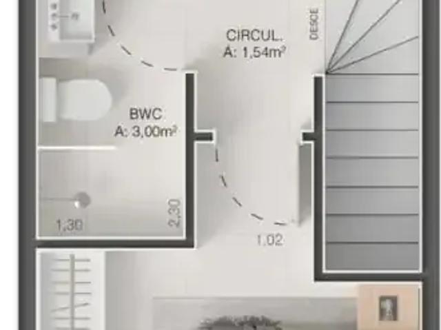 Casa / Sobrado para Venda em Joinville/SC Vila Nova 2 Quartos
