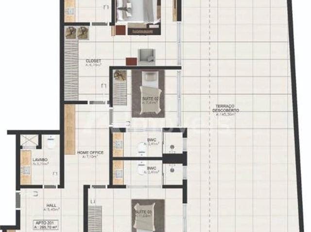 Casa / Sobrado para Venda em Joinville/SC América 3 Quartos