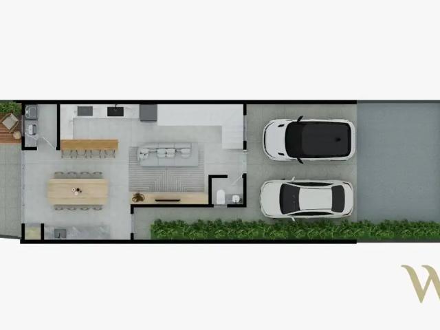 Casa / Sobrado para Venda em Joinville/SC América 3 Quartos
