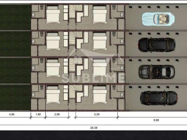 Casa / Sobrado para Venda em Joinville/SC Nova Brasília 2 Quartos