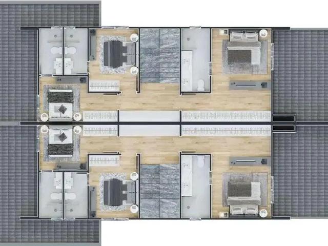 Casa / Sobrado para Venda em Joinville/SC Santo Antônio 4 Quartos