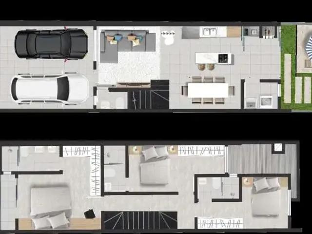Casa / Sobrado para Venda em Joinville/SC Saguaçu 3 Quartos