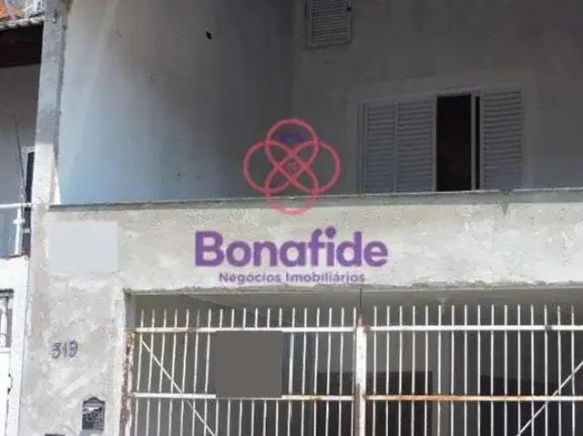 Casa / Sobrado para Venda em Jundiaí/SP Jardim Caçula 4 Quartos
