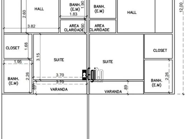Casa / Sobrado para Venda em Juiz de Fora/MG Jardim dos Alfineiros 3 Quartos