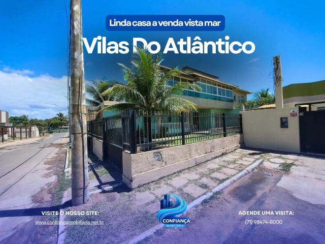 Casa / Sobrado para Venda em Lauro de Freitas/BA Vilas do Atlantico 4 Quartos