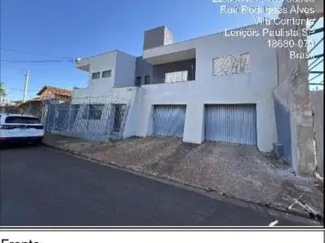 Casa / Sobrado para Venda em Lençóis Paulista/SP Centro 3 Quartos
