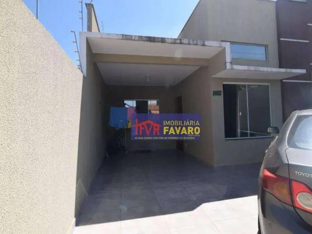 Casa / Sobrado para Venda em Londrina/PR Jardim Arapongas 3 Quartos