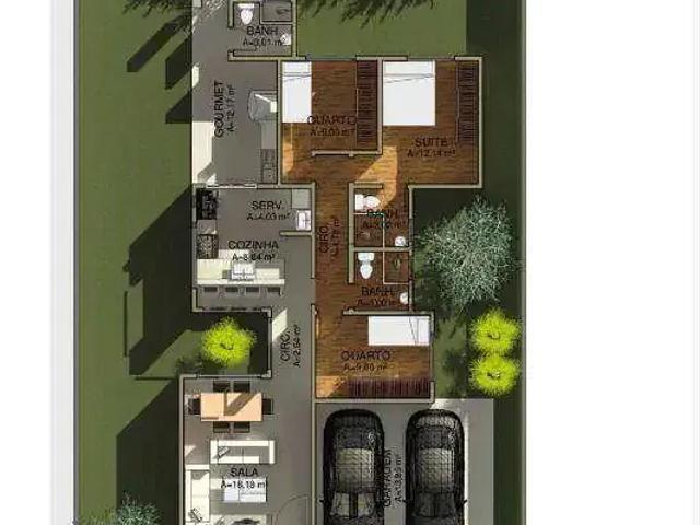Casa / Sobrado para Venda em Maricá/RJ Jardim Atlântico Central Itaipuaçu 3 Quartos