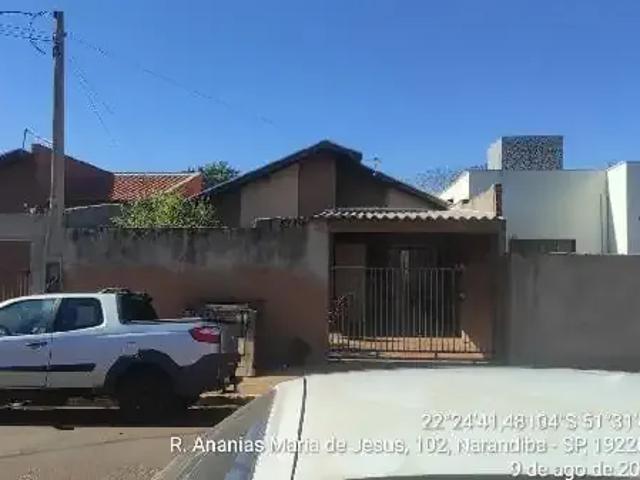 Casa / Sobrado para Venda em Narandiba/SP Jardim Arruda 2 Quartos