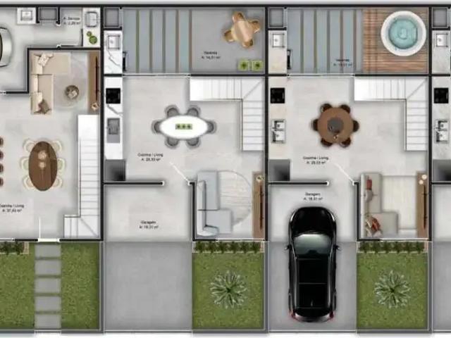 Casa / Sobrado para Venda em Navegantes/SC Gravata 2 Quartos