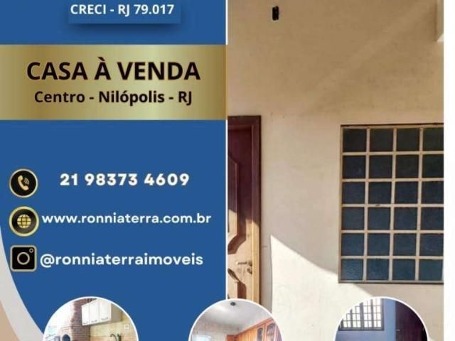 Casa / Sobrado para Venda em Nilópolis/RJ Centro 4 Quartos