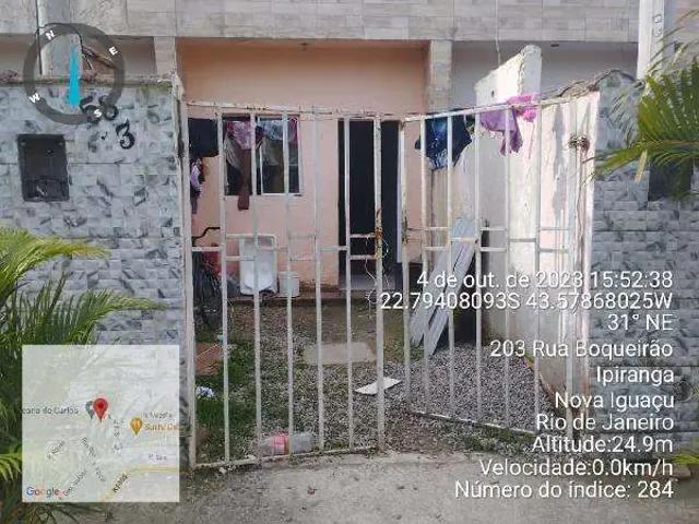 Casa / Sobrado para Venda em Nova Iguaçu/RJ Cabuçu 1 Quartos
