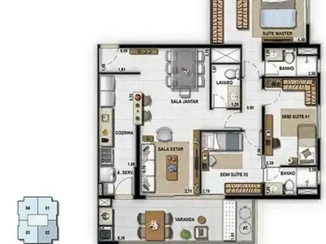 Casa / Sobrado para Venda em Nova Iguaçu/RJ Joana D'Arc 4 Quartos