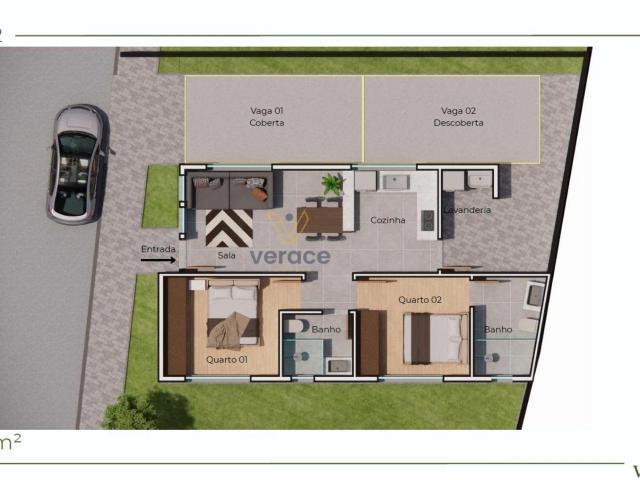 Casa / Sobrado para Venda em Ouro Branco/MG Centro 1 Quartos