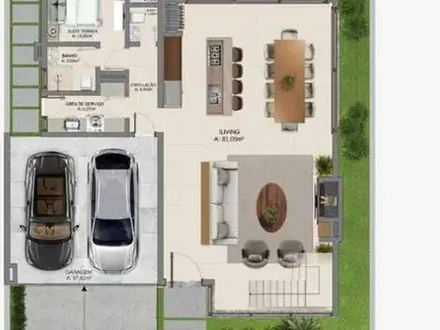 Casa / Sobrado para Venda em Passo de Torres/SC Bela Torres 4 Quartos