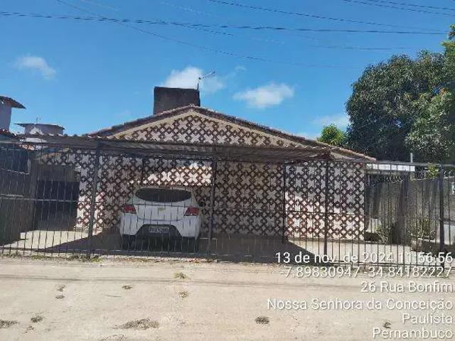 Casa / Sobrado para Venda em Paulista/PE Nossa Senhora da Conceição 3 Quartos