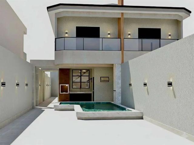 Casa / Sobrado para Venda em Praia Grande/SP Tupi 3 Quartos