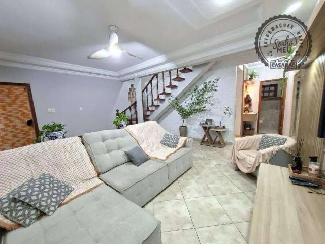 Casa / Sobrado para Venda em Praia Grande/SP Vila Antártica 3 Quartos
