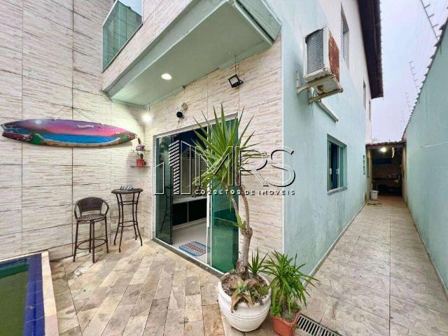 Casa / Sobrado para Venda em Praia Grande/SP Vila Caiçara 3 Quartos