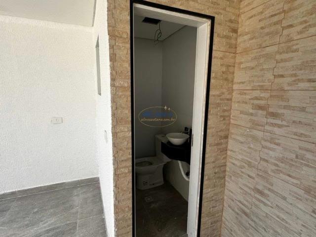 Casa / Sobrado para Venda em Praia Grande/SP Vila Caiçara 3 Quartos