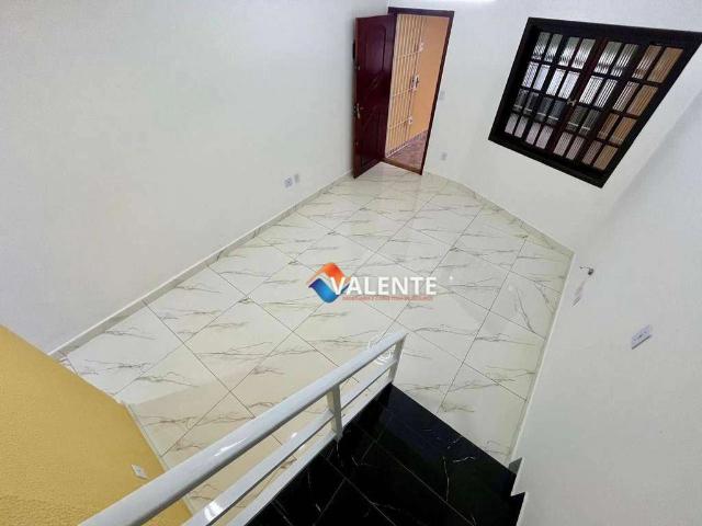 Casa / Sobrado para Venda em Praia Grande/SP Vila Caiçara 2 Quartos