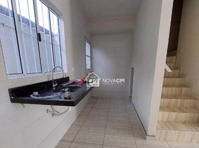 Casa / Sobrado para Venda em Praia Grande/SP Vila Caiçara 2 Quartos