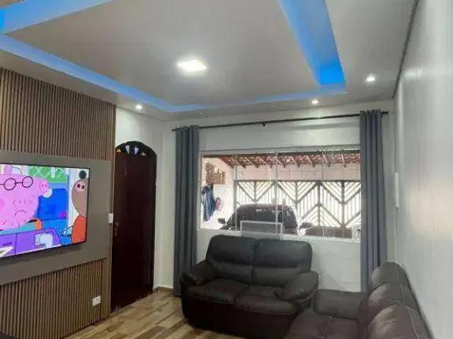 Casa / Sobrado para Venda em Praia Grande/SP Vila Caiçara 2 Quartos