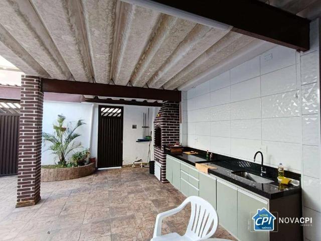 Casa / Sobrado para Venda em Praia Grande/SP Guilhermina 5 Quartos