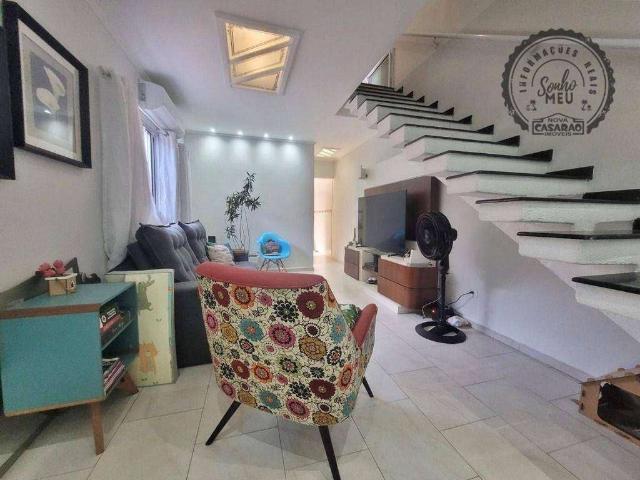 Casa / Sobrado para Venda em Praia Grande/SP Guilhermina 3 Quartos