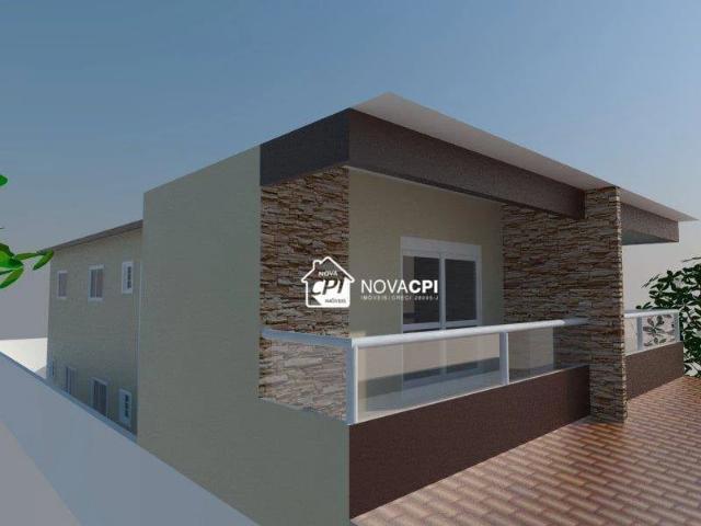 Casa / Sobrado para Venda em Praia Grande/SP Guilhermina 3 Quartos