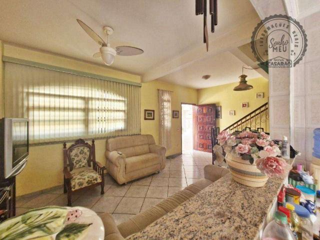 Casa / Sobrado para Venda em Praia Grande/SP Guilhermina 3 Quartos