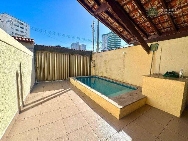 Casa / Sobrado para Venda em Praia Grande/SP Guilhermina 3 Quartos