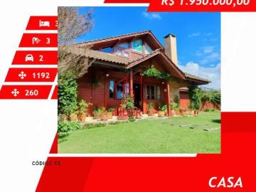 Casa / Sobrado para Venda em Quatro Barras/PR Pousada Quatro Barras 3 Quartos