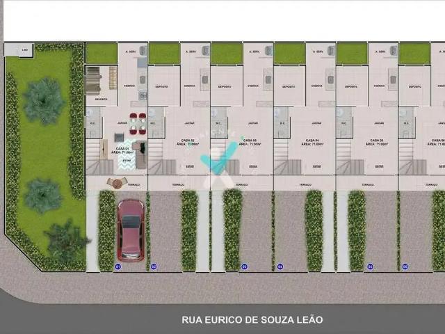 Casa / Sobrado para Venda em Recife/PE Cordeiro 3 Quartos