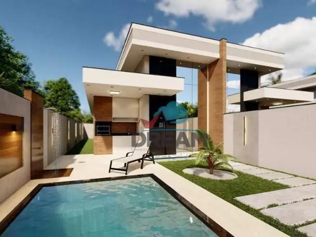 Casa / Sobrado para Venda em Rio das Ostras/RJ Ouro Verde 3 Quartos
