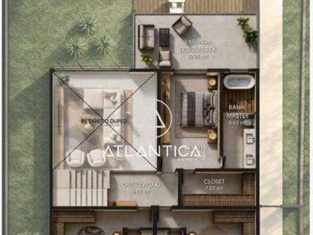 Casa / Sobrado para Venda em Rio das Ostras/RJ Alphaville 4 Quartos