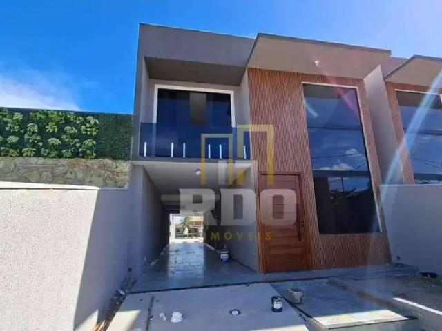 Casa / Sobrado para Venda em Rio das Ostras/RJ Bosque Beira Rio 3 Quartos