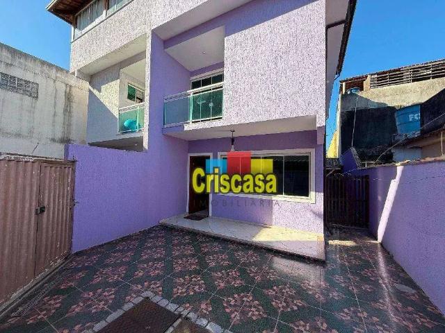 Casa / Sobrado para Venda em Rio das Ostras/RJ Cidade Praiana 3 Quartos