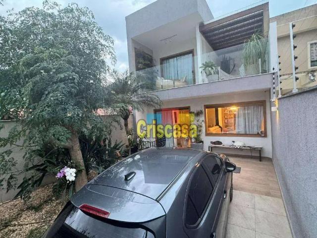 Casa / Sobrado para Venda em Rio das Ostras/RJ Jardim Bela Vista 3 Quartos