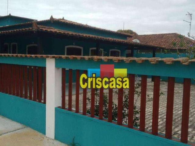 Casa / Sobrado para Venda em Rio das Ostras/RJ Jardim Miramar 4 Quartos