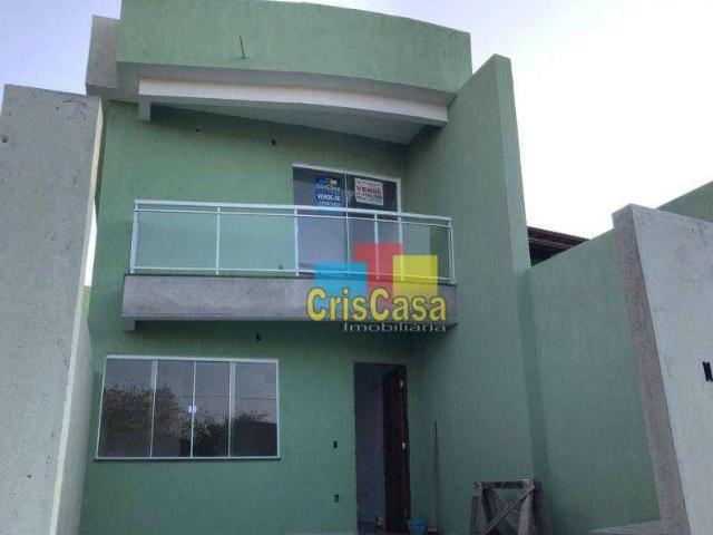 Casa / Sobrado para Venda em Rio das Ostras/RJ Residencial Camping do Bosque 2 Quartos