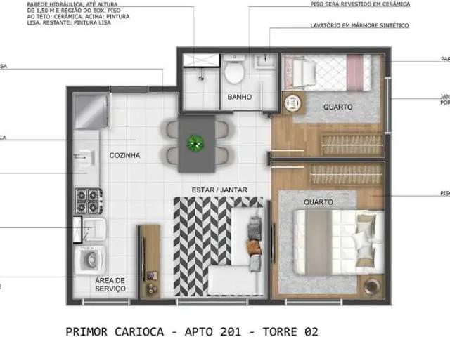 Casa / Sobrado para Venda em Rio de Janeiro/RJ Del Castilho 2 Quartos