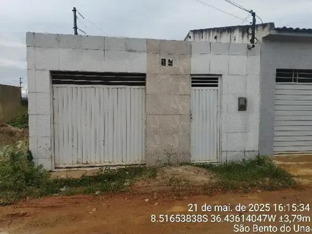 Casa / Sobrado para Venda em São Bento do Una/PE Centro 2 Quartos