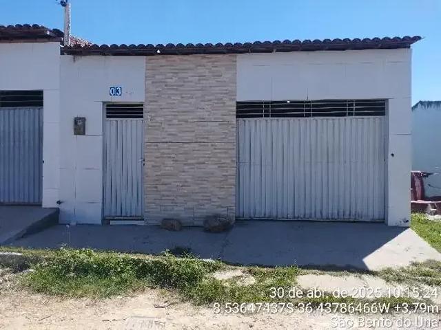 Casa / Sobrado para Venda em São Bento do Una/PE Encanto do Una 3 Quartos