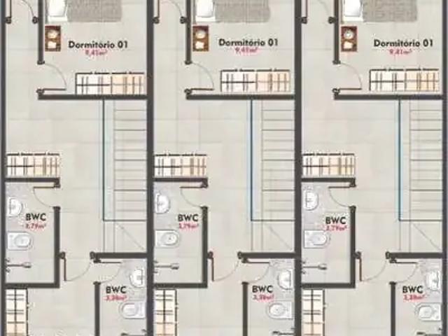 Casa / Sobrado para Venda em São Francisco do Sul/SC Ubatuba 3 Quartos