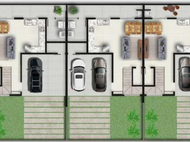 Casa / Sobrado para Venda em São José dos Pinhais/PR Cidade Jardim 3 Quartos