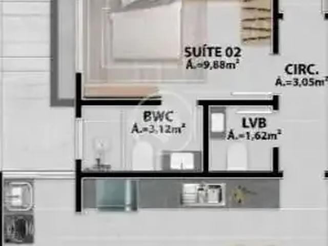 Casa / Sobrado para Venda em São José/SC Areias 2 Quartos
